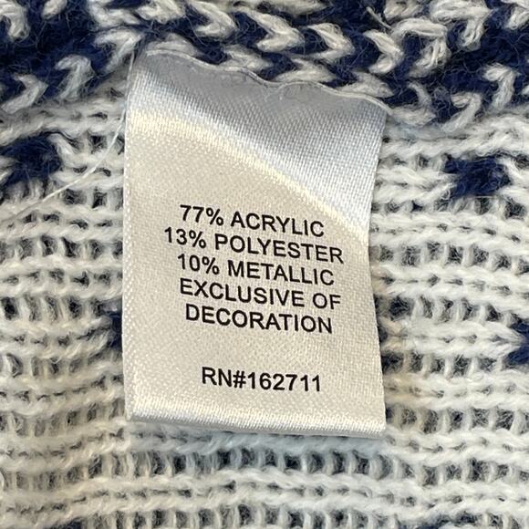 99 Jane Street Scottish Terrier Puppy Dogs Fair Isle Christmas Sweater Size M - Picture 5 of 5